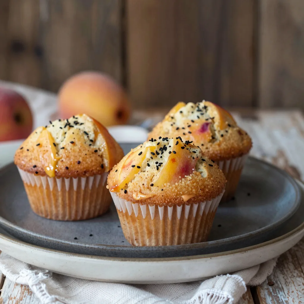 Nectarine Muffins