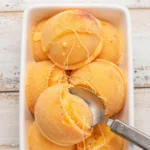 The Best Peach Sorbet Without Ice Cream Maker