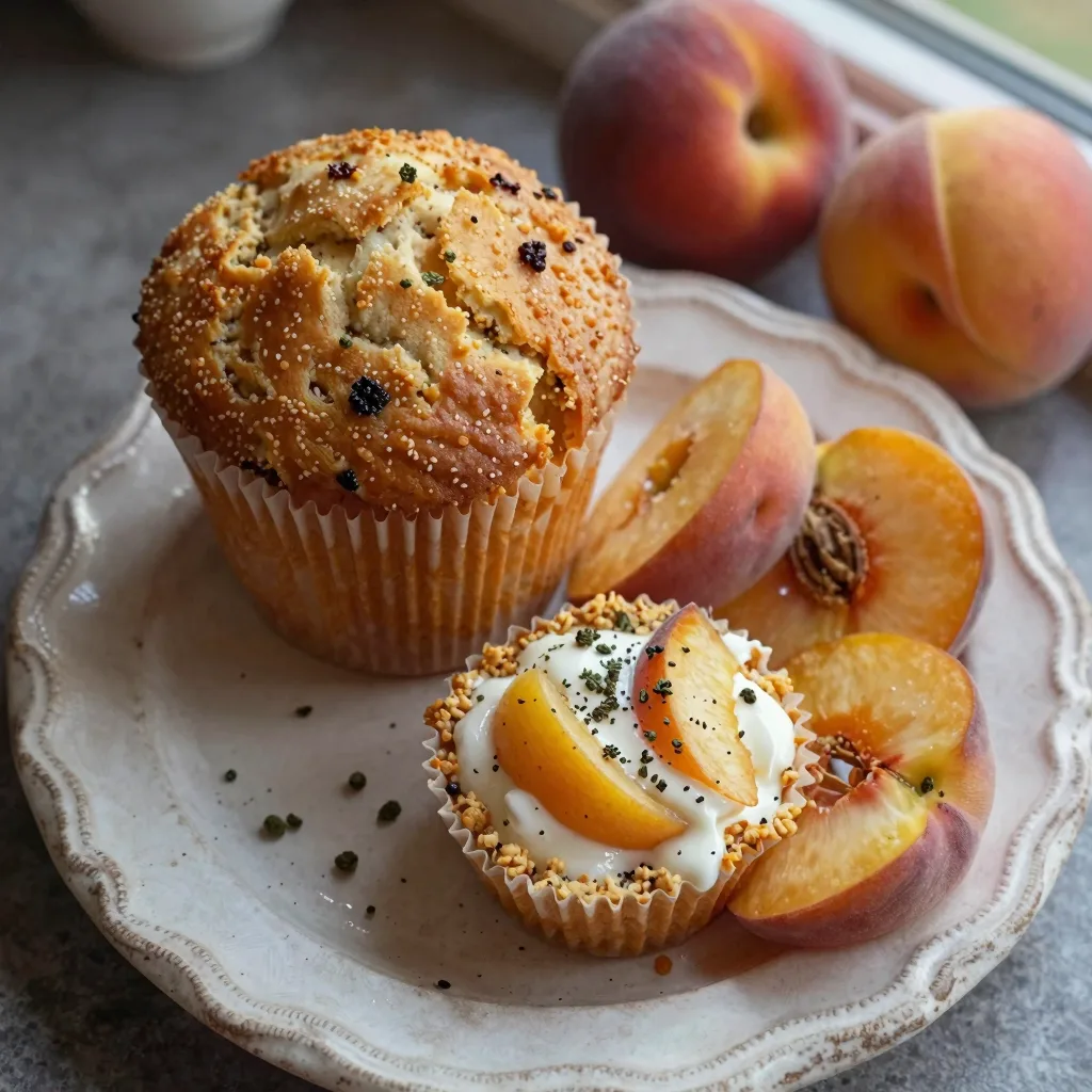 Delicious Peach Yogurt Muffins: 1 Recipe to Love