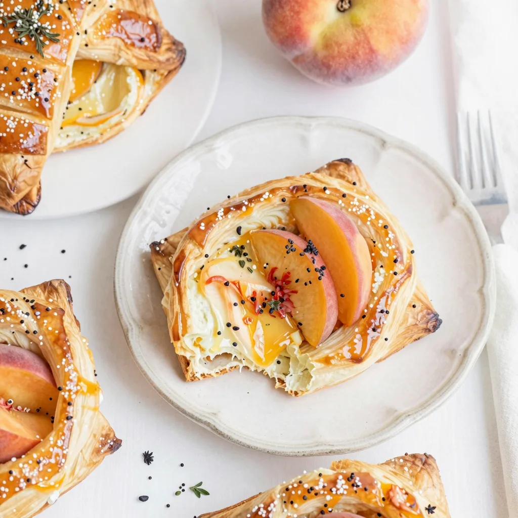 Easy Peach Danish Recipe