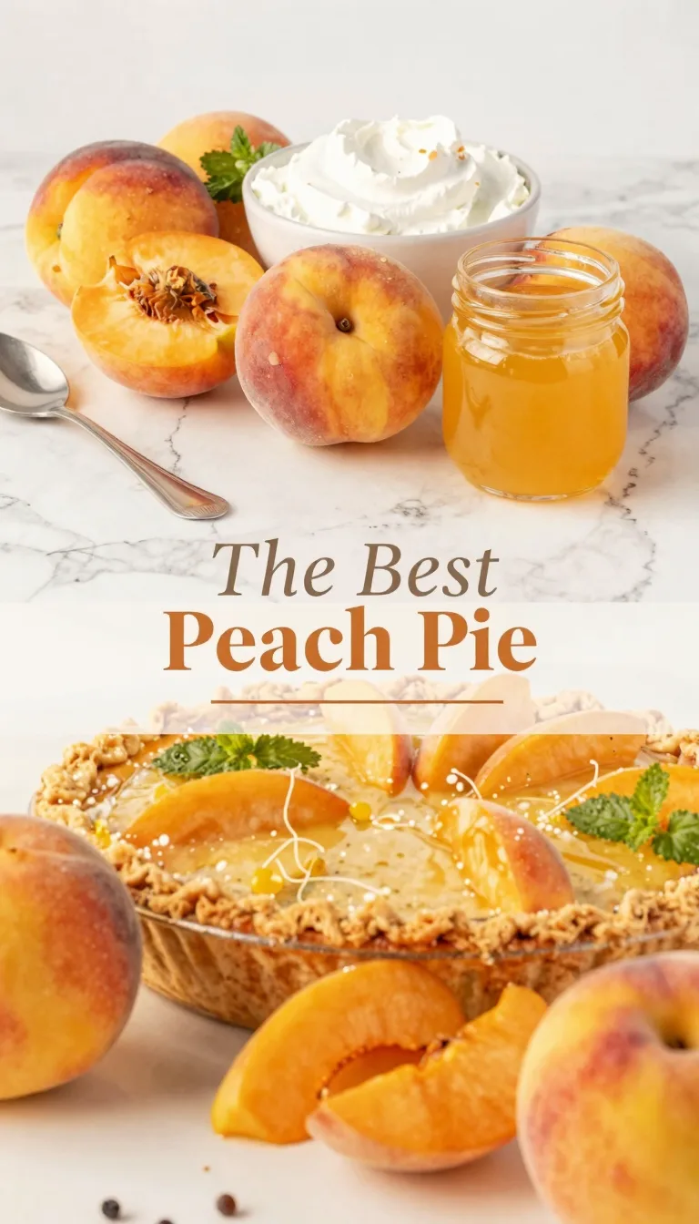 Save this The Best Peach Pie on Pinterest
