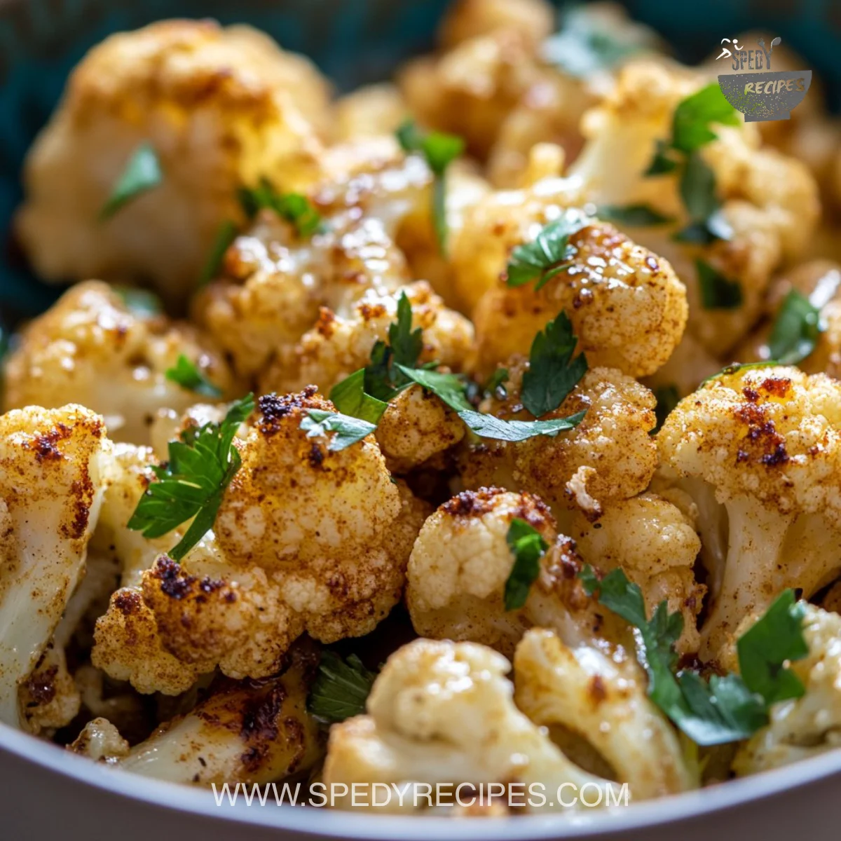Moroccan Cauliflower with Tahini-Honey
