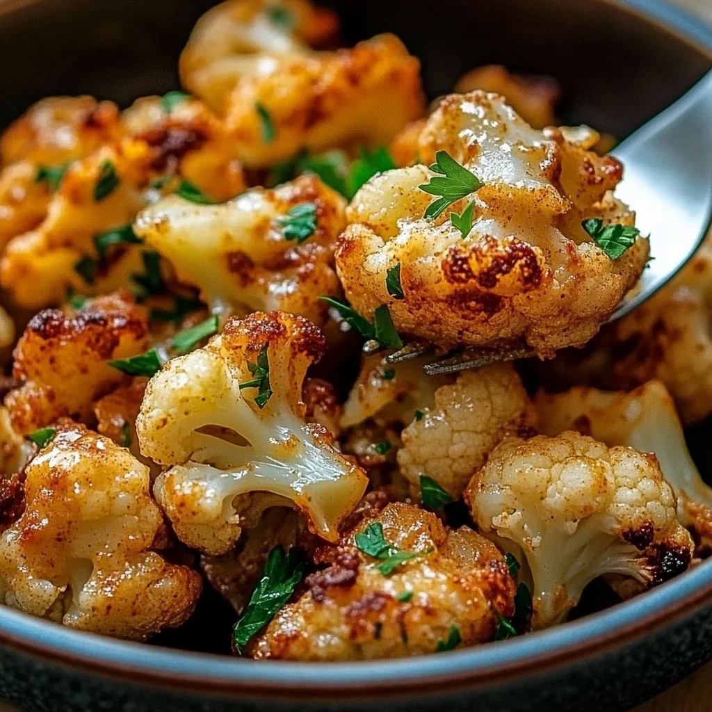 Moroccan Cauliflower with Tahini-Honey