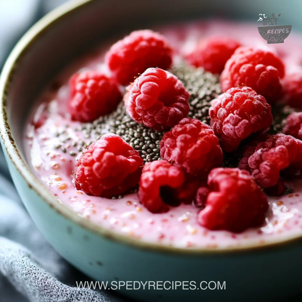Raspberry Chia Pudding