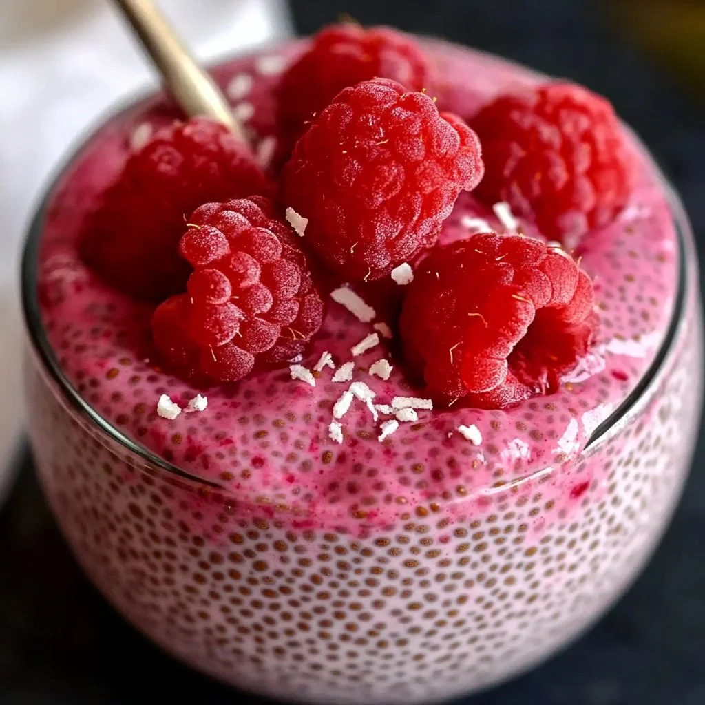 Raspberry Chia Pudding