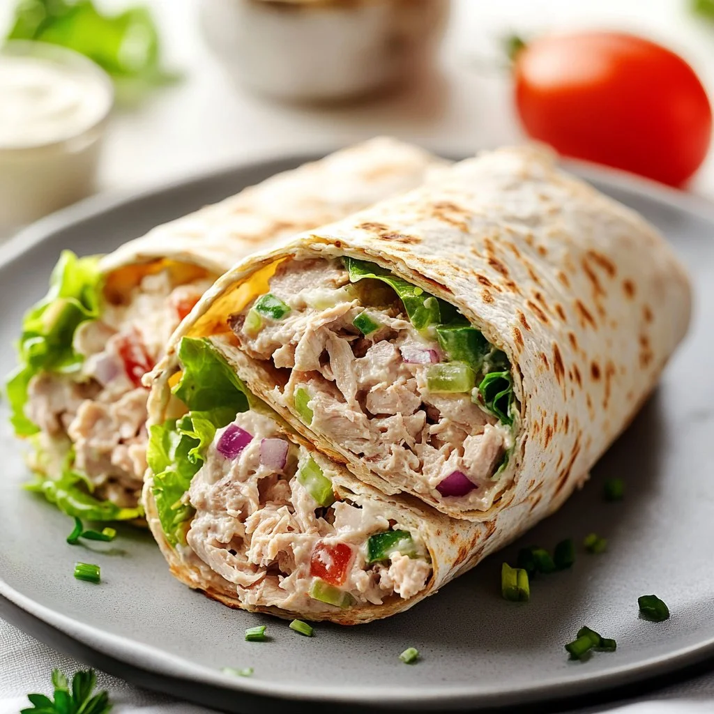 Tuna Melt Wrap