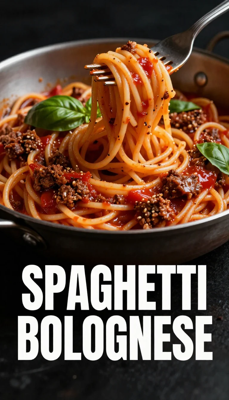 A plate of dirty spaghetti topped with fresh herbs and grated cheese, ready to serve.