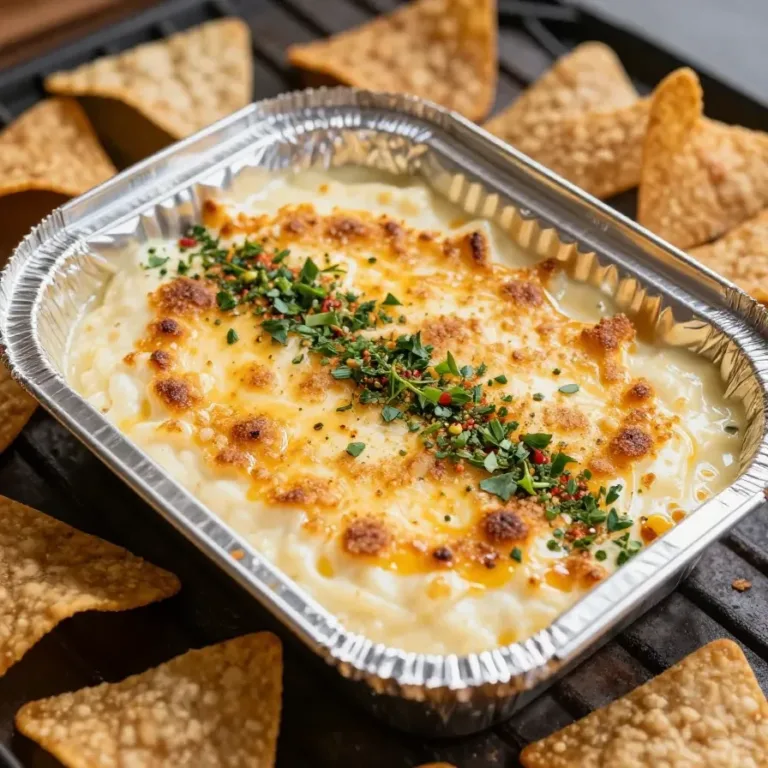 The Creamiest Smoked Queso Dip For Game Day