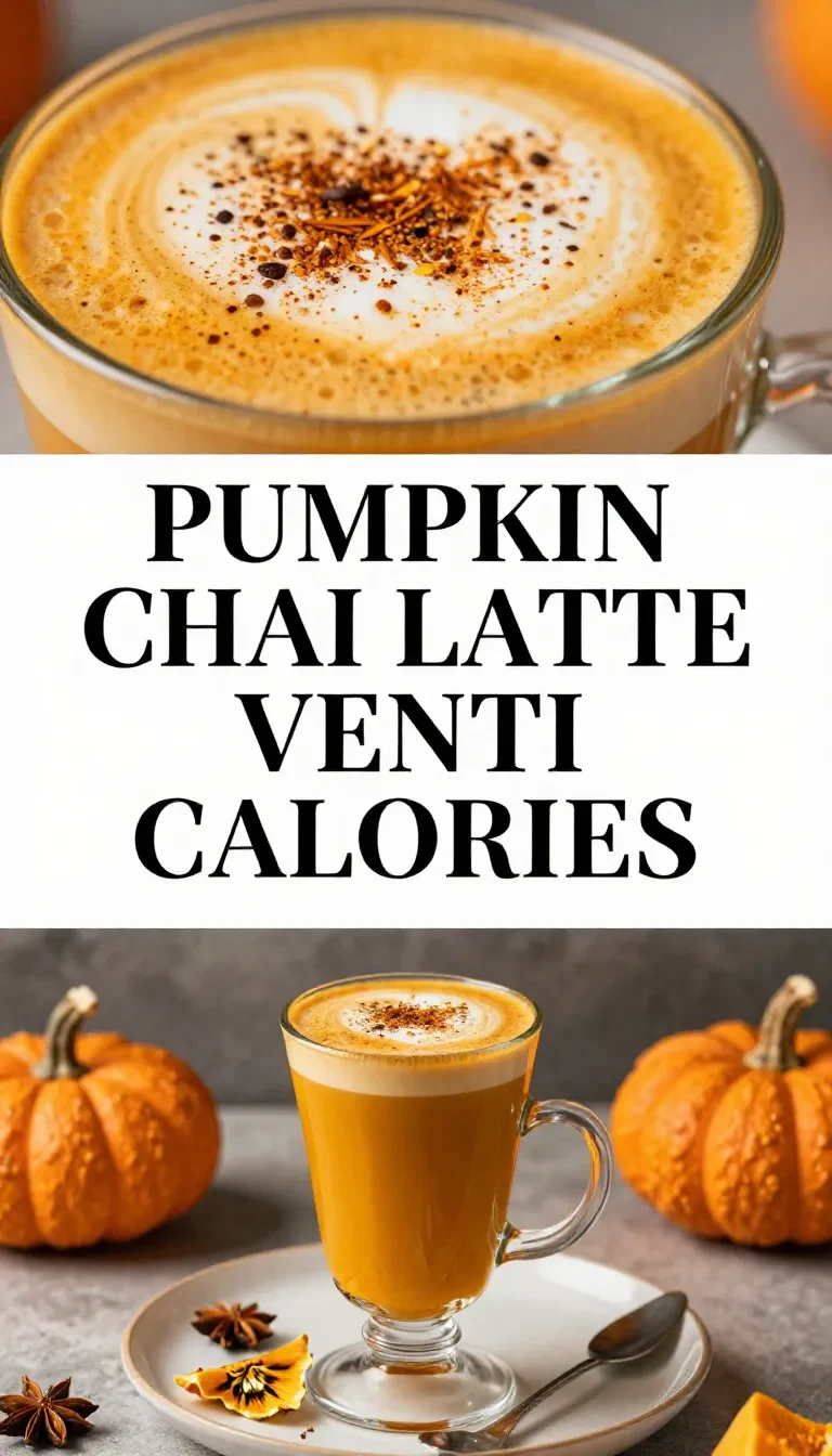 A venti-sized Pumpkin Chai Latte from Starbucks in a branded cup, placed on a wooden table.