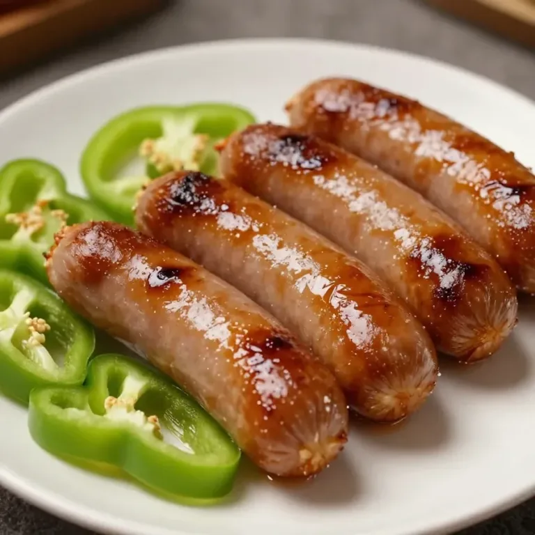 A plate of Mississippi Lil' Smokies glazed with a savory, tangy, and sweet sauce, served as party appetizers.