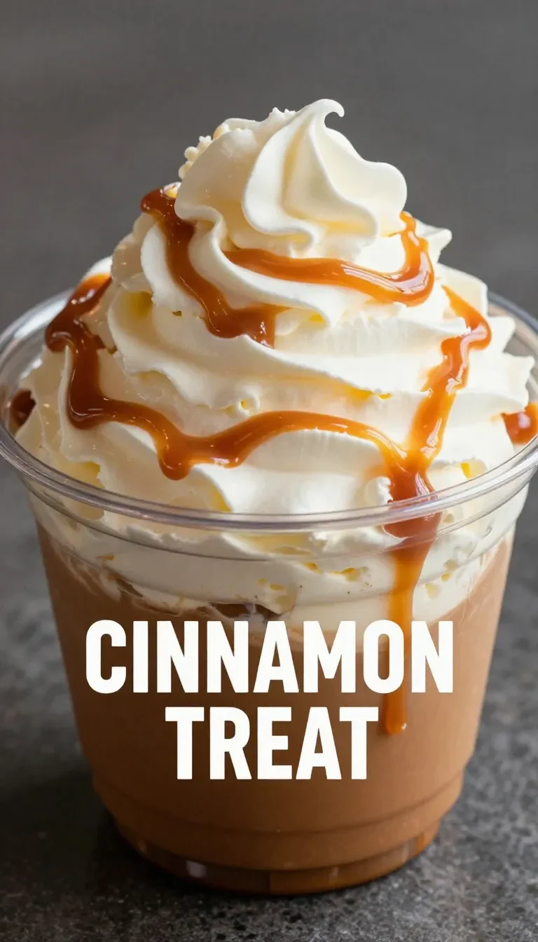A close-up of a Starbucks Pumpkin Spice Frappuccino topped with whipped cream and pumpkin spice seasoning.