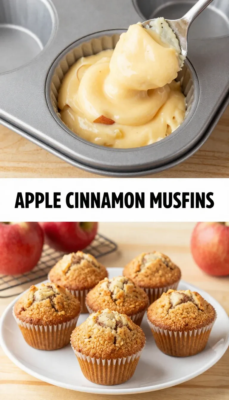A plate of freshly baked mini apple muffins that are vegan and gluten-free.
