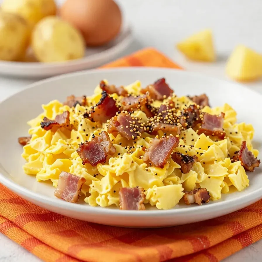 A close-up of corned beef hash egg bites cooked in an Instant Pot, garnished with fresh herbs.