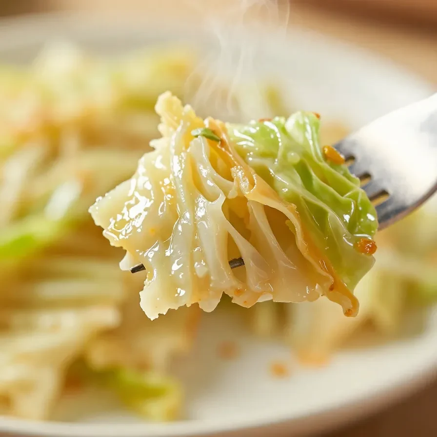 A hearty plate of Frito Cowboy Cabbage with crispy corn chips and sautéed cabbage.